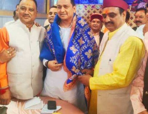 ज्योर्तिमठ पुनर्निर्माण पर आभार, रविग्राम में स्टेडियम के लिए सांसद से आग्रह
