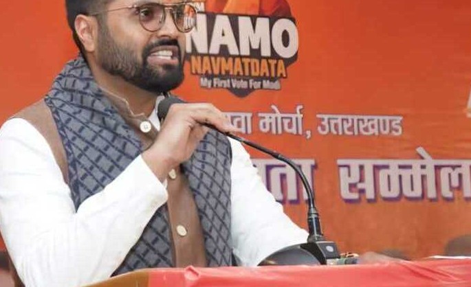 उत्तराखंड भाजयुमो का नया पदाधिकारी दल गठित, ऋषिकेश निवासी विपुल मैन्दोली बने प्रदेश अध्यक्ष।