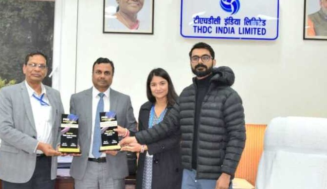 टीएचडीसी को मिला राष्ट्रीय पुरस्कार: सोशल मीडिया के उत्कृष्ट उपयोग और सस्टेनेबल डेवलपमेंट रिपोर्ट के लिए सम्मानित