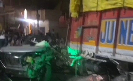 ऋषिकेश में भीषण सड़क हादसा: ट्रक से टकराई कार, चार की मौके पर ही मौत
