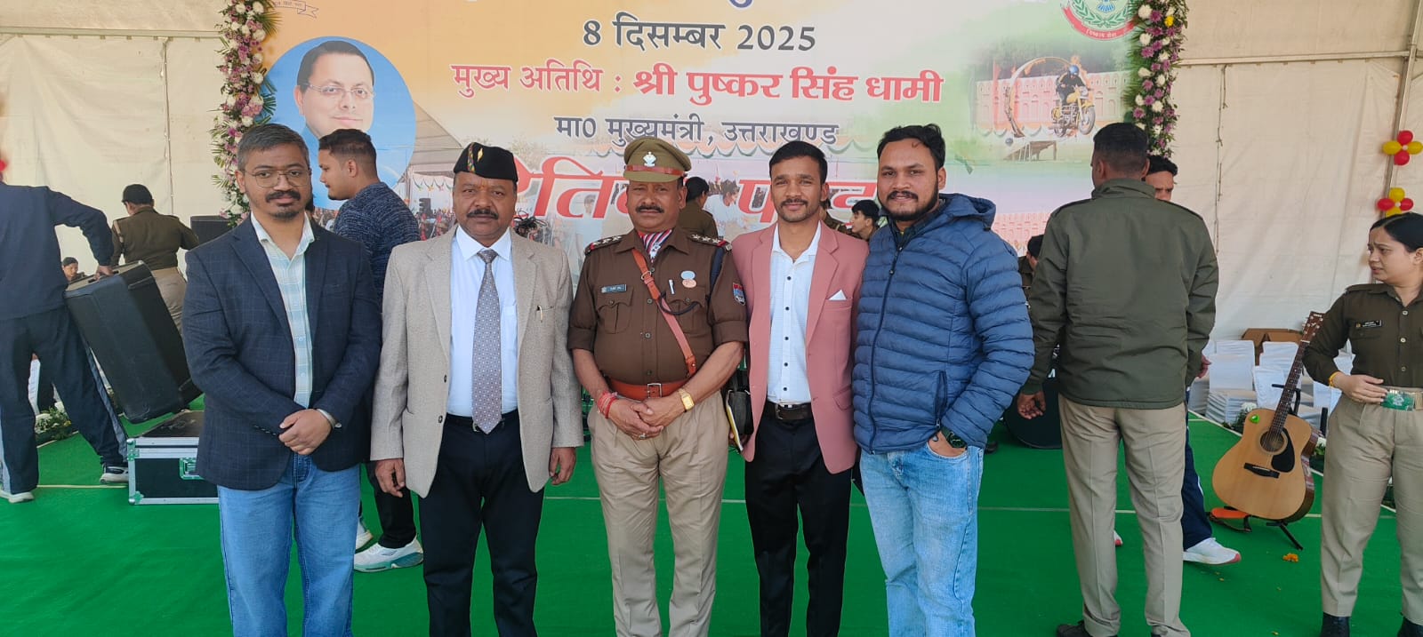 होमगार्ड्स स्थापना दिवस पर सीएम धामी की घोषणाएं: भोजन भत्ता बढ़ा, वर्दी भत्ता मंजूर