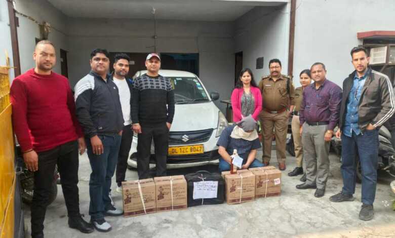 ऋषिकेश: हरियाणा से शराब लाकर एम्स के पास करनी थी डिलीवरी, रायवाला में तस्कर गिरफ्तार