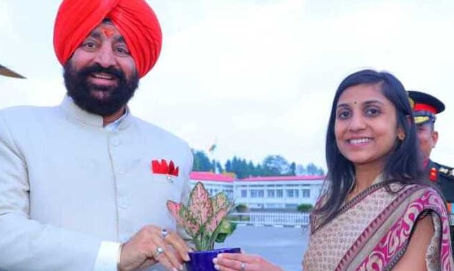 पौड़ी: राज्यपाल लेफ्टिनेंट जनरल गुरमीत सिंह ने पूर्व सैनिक पर्यावरण उद्यान का किया उद्घाटन