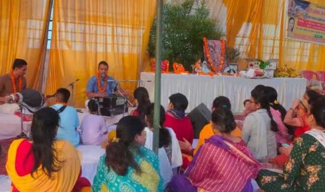 ऋषिकेश: इस्कॉन द्वारा राजीव हटवाल पार्क में “एक शाम हरि संकीर्तन के नाम” कार्यक्रम का भव्य आयोजन