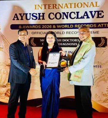 ऋषिकेश की डॉ. आरती पंवार को नेपाल में अंतरराष्ट्रीय AYUSH एक्सीलेंस अवार्ड से सम्मानित