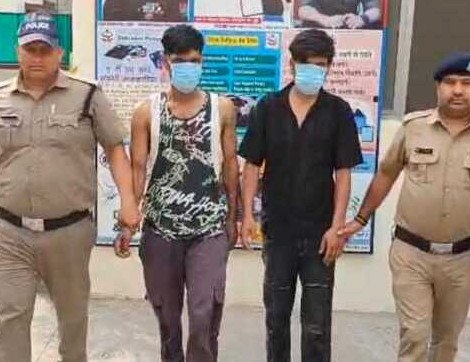 पटेलनगर: मामूली विवाद पर कार में आग लगाने वाले दो अभियुक्त गिरफ्तार