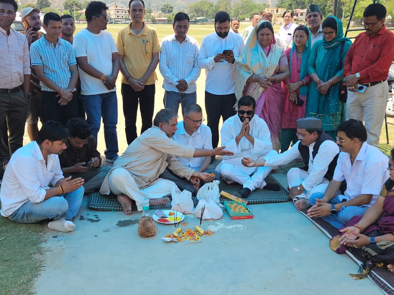 चमोली: गौचर में मिनी स्टेडियम का भूमि पूजन, कर्णप्रयाग विधायक अनिल नौटियाल ने कहा – युवाओं के लिए ऐतिहासिक उपलब्धि