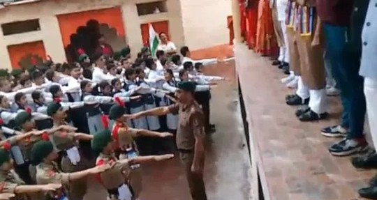 अल्मोड़ा में नशामुक्ति अभियान को मिला हजारों विद्यार्थियों का समर्थन—नंदादेवी मंदिर परिसर में लिया संकल्प
