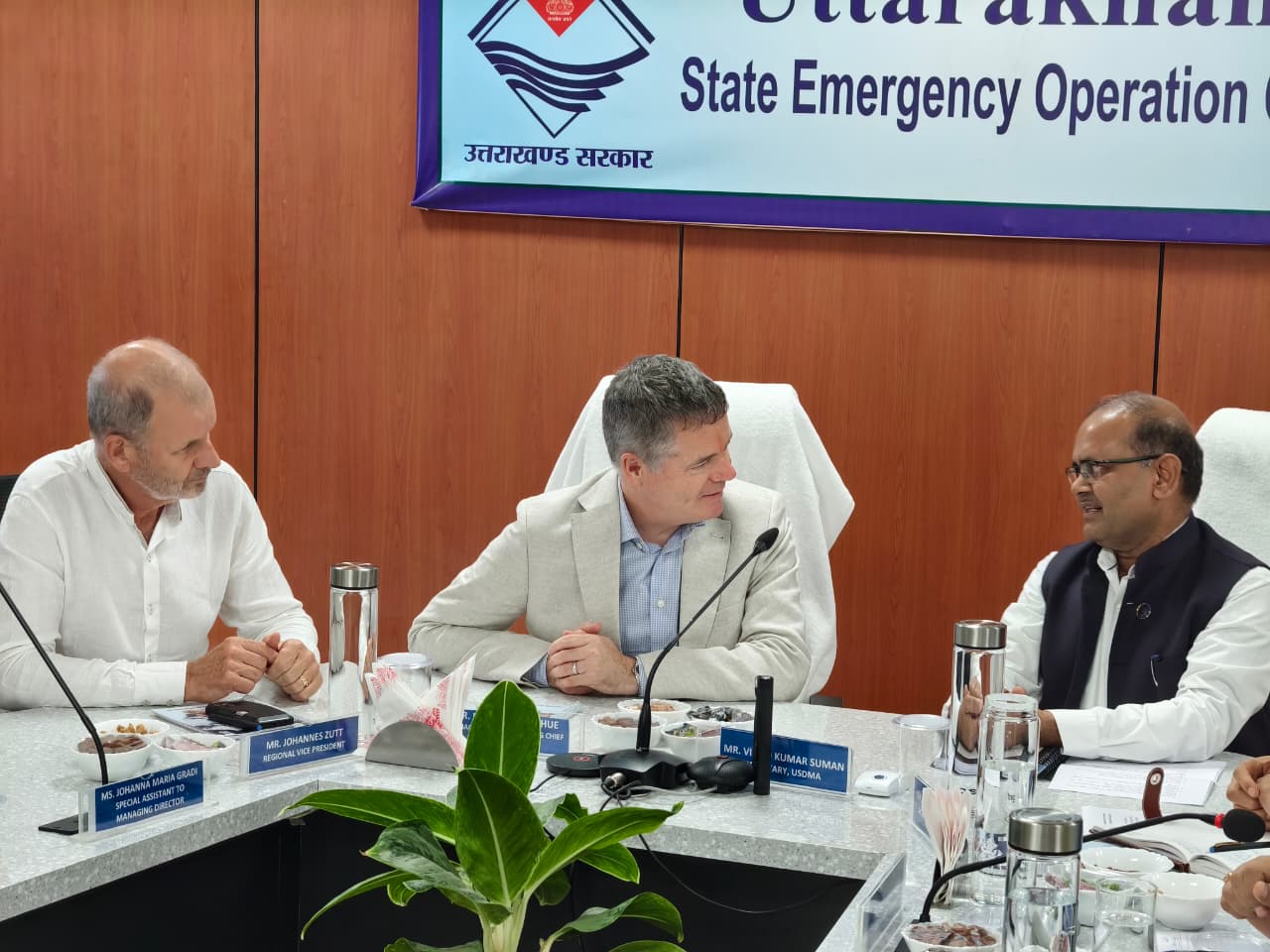 विश्व बैंक के मैनेजिंग डायरेक्टर पास्कल डोनोहोई ने कहा—आपदा जोखिम न्यूनीकरण में उत्तराखंड के प्रयास सराहनीय